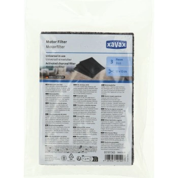 Xavax ochranný filtr pro motor vysavače, s aktivním uhlíkem, 3 ks v balení (cena za balení)