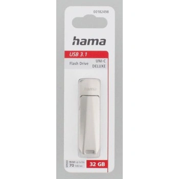 Hama USB flash disk Uni-C Deluxe, USB-C 3.1, 32 GB, 70 MB/s