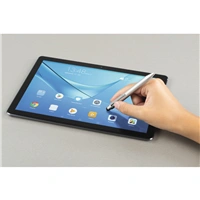 Hama Mini 2v1, zadvac pero pro tablety/ smartphony, s propiskou, stbrn
