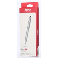 Hama Mini 2v1, zadvac pero pro tablety/ smartphony, s propiskou, stbrn
