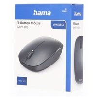 Hama bezdrátová optická myš MW-100, černá