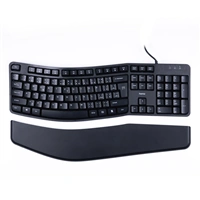 Hama ergonomick klvesnice EKC-400, odnmateln podloka pod zpst