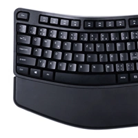 Hama ergonomická klávesnice EKC-400, odnímatelná podložka pod zápěstí