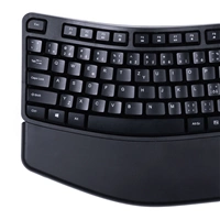 Hama ergonomick klvesnice EKC-400, odnmateln podloka pod zpst