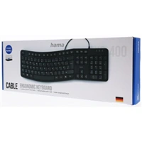 Hama ergonomick klvesnice EKC-400, odnmateln podloka pod zpst