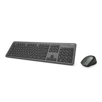 Hama set bezdrátové klávesnice a myi KMW-700, antracitová/erná