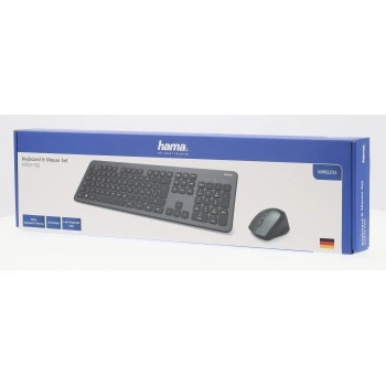 Hama set bezdrátové klávesnice a myši KMW-700, antracitová/černá (rozbalený)