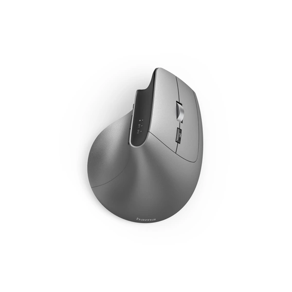 Hama vertikální ergonomická bezdrátová myš EMW-700, nabíjecí, multi-device