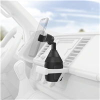 Hama držák mobilu do vozidla, uchycení v držáku na nápoj, pro zařízení s šířkou 6-8 cm