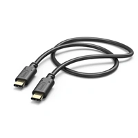 Hama kabel USB-C 2.0 typ C vidlice - C vidlice, 1,5 m, ern