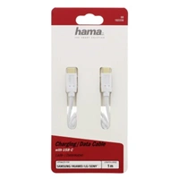 Hama kabel USB-C 2.0 typ C vidlice - C vidlice, 1 m, bl