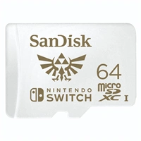 Sandisk Nintendo Switch micro SDXC 64 GB 100 MB/s A1 C10 V30 UHS-1 U3