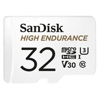 SanDisk HIGH ENDURANCE microSDHC Card 32 GB, s adaptérem
