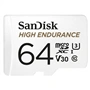 SanDisk microSDXC High Endurance Video 64 GB C 10 U3 V30, adaptér