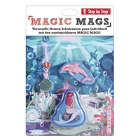 Doplňková sada obrázků MAGIC MAGS Mořská víla k aktovkám GRADE, SPACE, CLOUD, 2v1 a KID