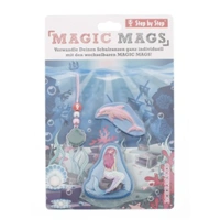 Doplňková sada obrázků MAGIC MAGS Mořská víla k aktovkám GRADE, SPACE, CLOUD, 2v1 a KID