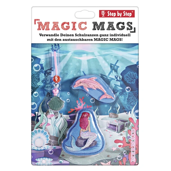 Doplňková sada obrázků MAGIC MAGS Mermaid k aktovkám GRADE, SPACE, CLOUD, 2v1 a KID
