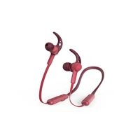 Hama Bluetooth špuntová sluchátka Connect Neck, červená