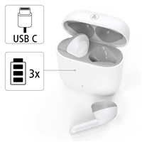Hama Bluetooth sluchtka Freedom Light, pecky, nabjec pouzdro, bl