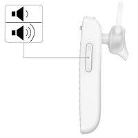 Hama MyVoice1500, mono Bluetooth headset, pro 2 zařízení, hlasový asistent (Siri, Google), bílý