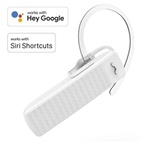 Hama MyVoice1500, mono Bluetooth headset, pro 2 zazen, hlasov asistent (Siri, Google), bl