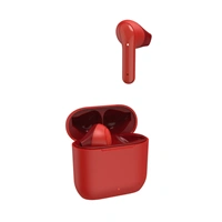 Hama Bluetooth sluchtka Freedom Light, pecky, nabjec pouzdro, erven