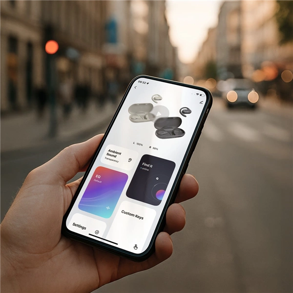 Hama Bluetooh sluchátka Spirit Open, open-ear, klip, tmavě šedá