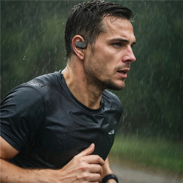 Hama Bluetooh sluchátka Spirit Open, open-ear, klip, tmavě šedá