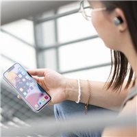 Hama Bluetooth sluchtka Spirit Pure, punty, nabjec pouzdro, ern