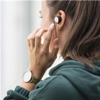 Hama Bluetooth sluchtka Spirit Pure, punty, nabjec pouzdro, ern