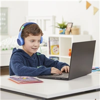 Hama dtsk Bluetooth sluchtka Teens Guard, modr