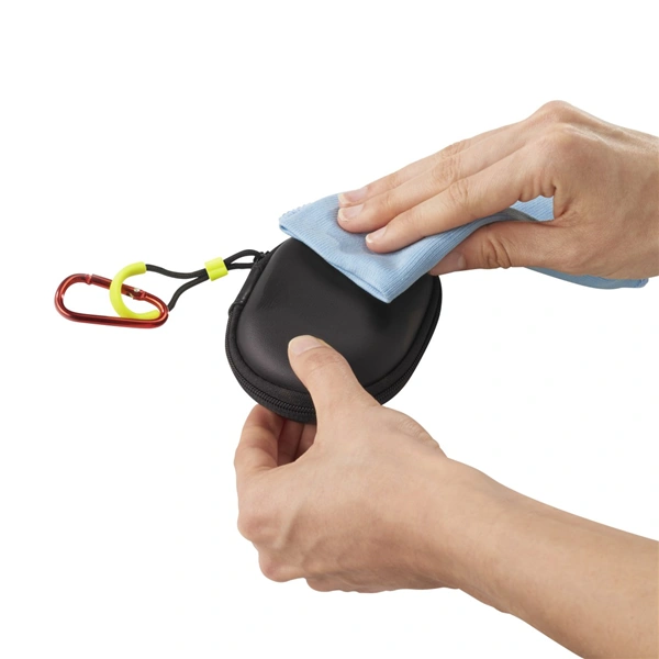 Hama Bluetooth sluchátka Spirit Athletics s klipem, pecky, nabíjecí pouzdro, černá
