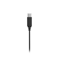 Hama sluchtka s mikrofonem Sea USB-C, punty, ern