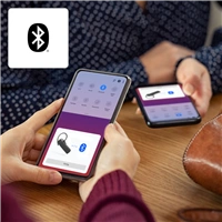 Hama MyVoice1500, Bluetooth headset mono, pro 2 zazen, hlasov asistent (Siri, Google), ern