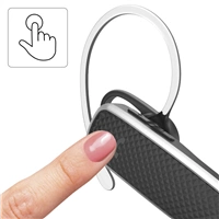 Hama MyVoice700, Bluetooth headset mono, pro 2 zazen, hlasov asistent (Siri, Google)