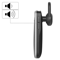 Hama MyVoice700, Bluetooth headset mono, pro 2 zazen, hlasov asistent (Siri, Google)