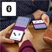 Hama MyVoice700, Bluetooth headset mono, pro 2 zazen, hlasov asistent (Siri, Google)