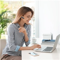 Hama MyVoice700, Bluetooth headset mono, pro 2 zazen, hlasov asistent (Siri, Google)