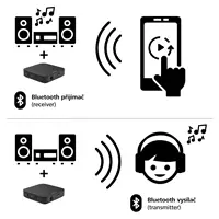 Hama Bluetooth audio adaptr Senrex 2v1, receiver / transmitter