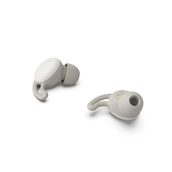 Hama Bluetooth sluchátka Spirit Calm, špunty, ergonomické na spaní, bílá/šedá