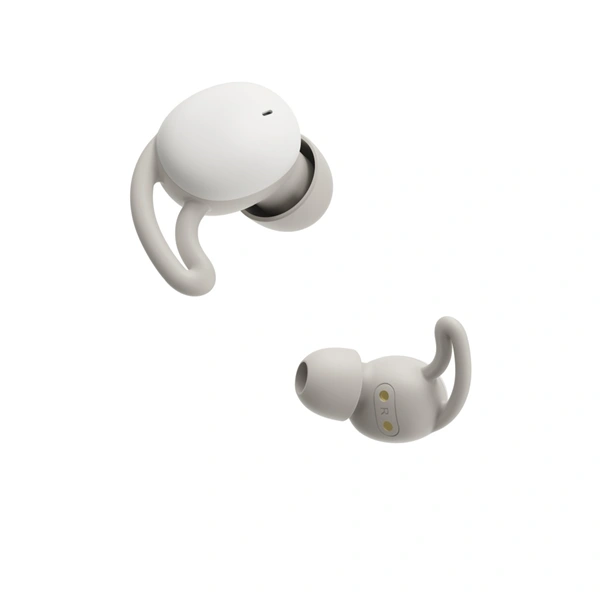 Hama Bluetooth sluchátka Spirit Calm, špunty, ergonomické na spaní, bílá/šedá