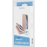 Hama Curve booklet for Apple iPhone X/Xs, rose gold