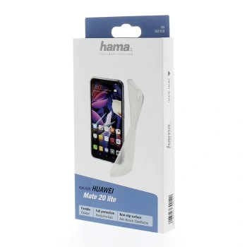 Hama Crystal Clear Cover for Huawei Mate 20 Lite, transparent