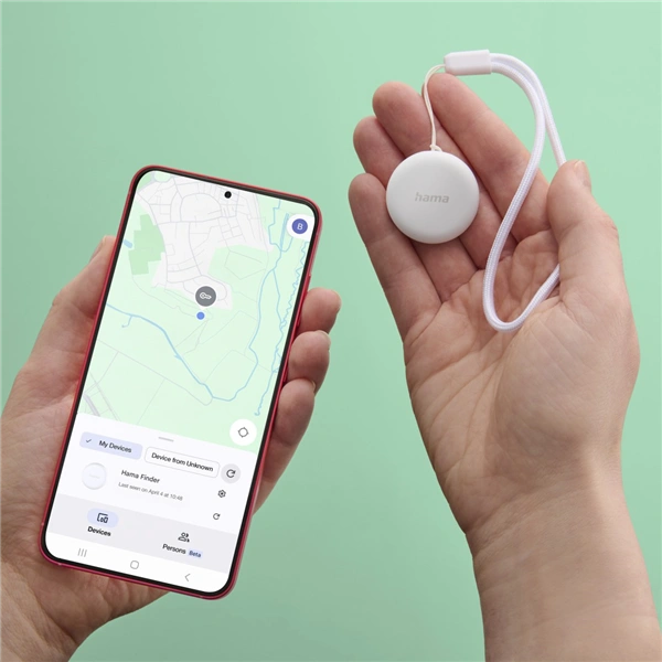 Hama lokalizační čip, Bluetooth lokátor pro Android Find My Device