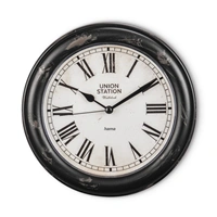 Hama Urban, nástnné hodiny ve vintage stylu, prmr 22 cm, tichý chod