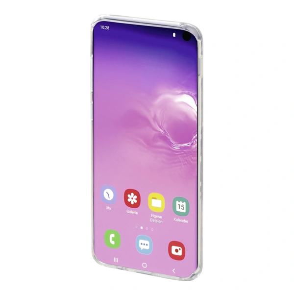 Hama Crystal Clear Cover for Samsung Galaxy S10, transparent