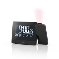 Hama Plus Charge, budík s projekcí času a USB konektorem pro nabíjení mobilu