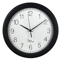 Hama nástnné hodiny, ízené rádiovým signálem, prmr 30 cm, erné