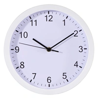Hama Pure, nástěnné hodiny, 25 cm, tichý chod, bílé - NÁHRADA POD OBJ. Č. 185864