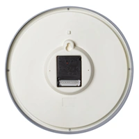 Hama nstnn hodiny, zen rdiovm signlem, prmr 30 cm, tich chod, ed